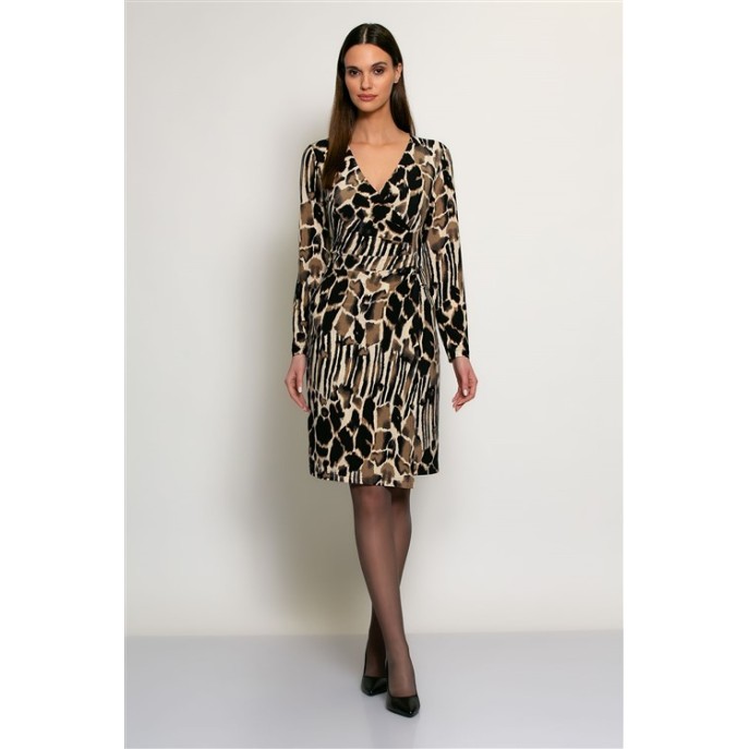 Batida Jurk 2200 vhals overslag New Naturel
